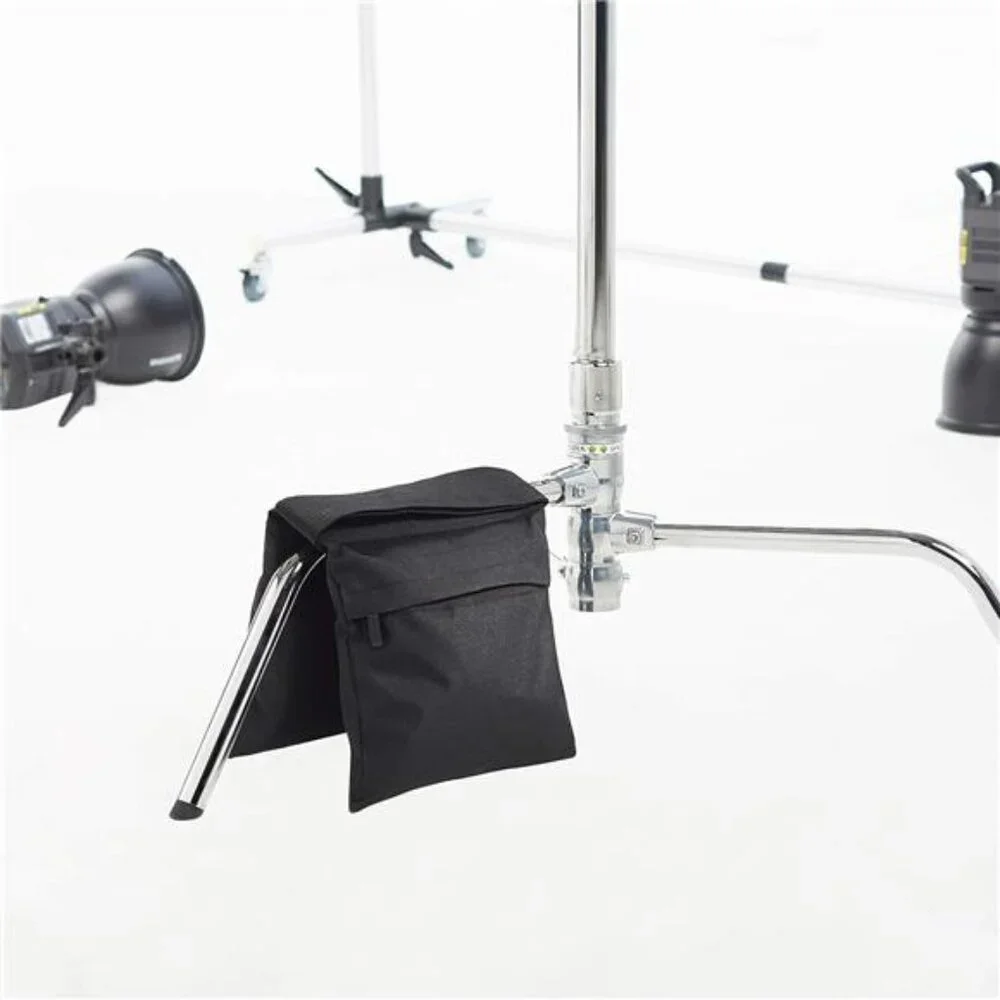 Basics Photographic Empty Sandbag for Light Stands, 4-Pack, Black - Picture 6 of 16